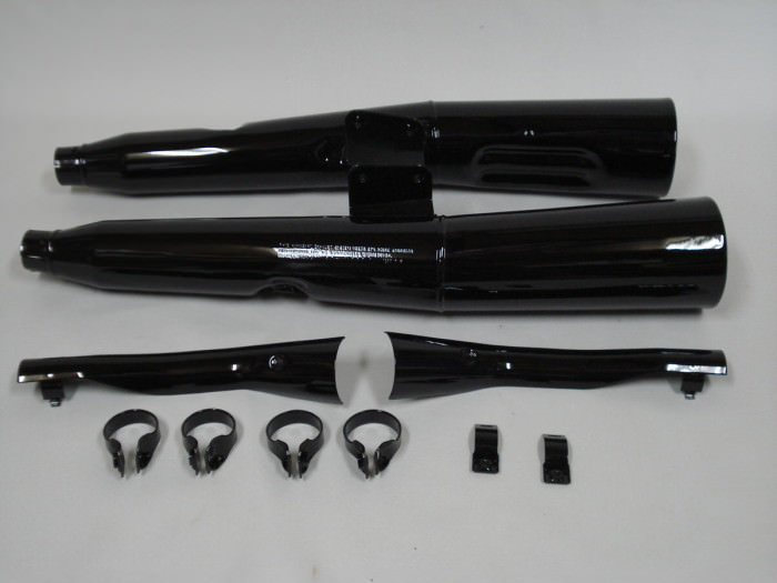 カワサキGPZ750F：マフラー塗装（ダイヤモンドコーティング）