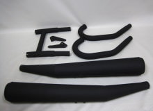 メッキマフラー塗装：マフラー専用耐熱塗装ST9000