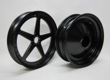 ハーレーダビッドソンホイール塗装：パウダーコート