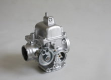 キャブレターウェットブラスト加工