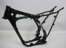 ホンダモトクロスフレーム塗装：ダイヤモンドコーティング