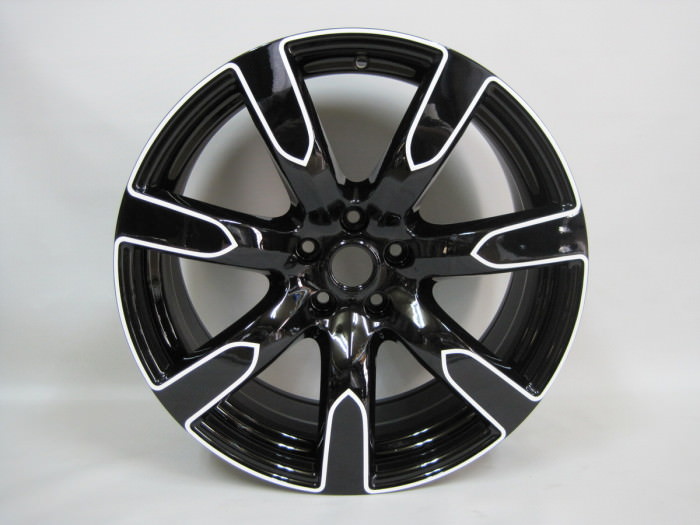 4輪車ホイール塗装：ダイヤモンドコーティング