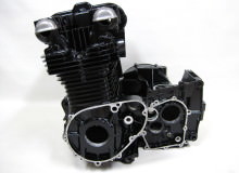 カワサキZ2エンジン塗装：エンジン専用耐熱塗装（ST9000）