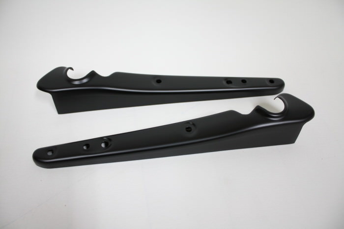 ハーレーダビッドソンフェンダーレール塗装：ダイヤモンドコーティング