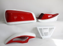 カワサキＺ400ＦＸ外装塗装：カスタムペイント