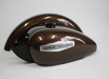 ハーレーダビッドソン外装塗装：カスタムペイント