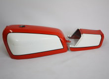 カワサキZ400FX外装塗装：カスタムペイント