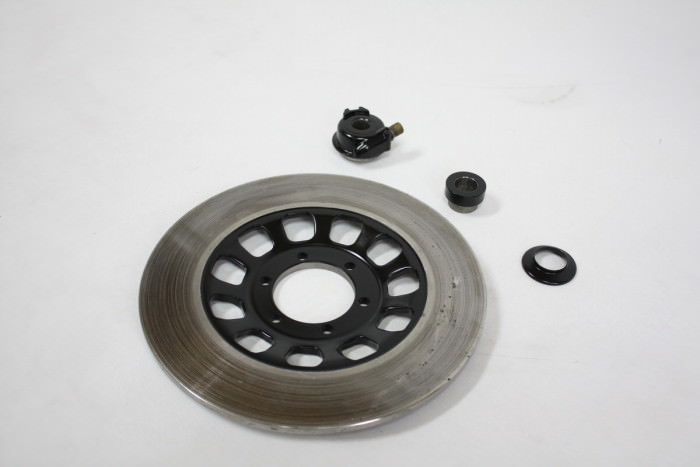 ディスクローター塗装：パウダーコート