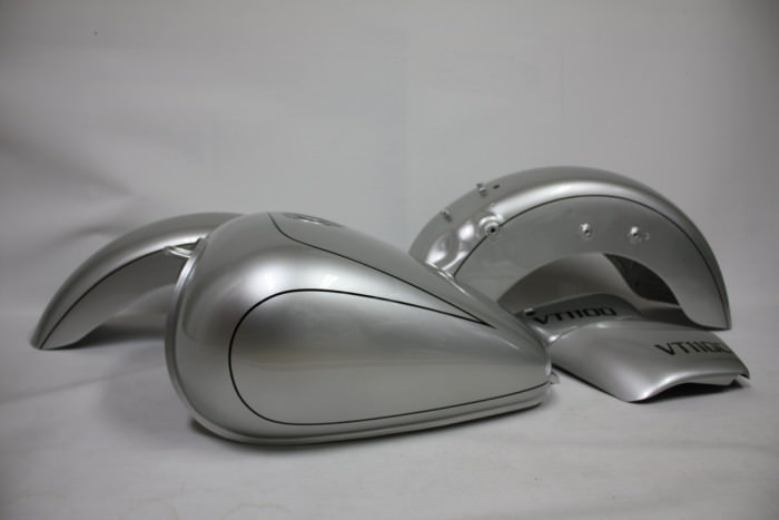 ホンダシャドウ1100外装塗装：カスタムペイント