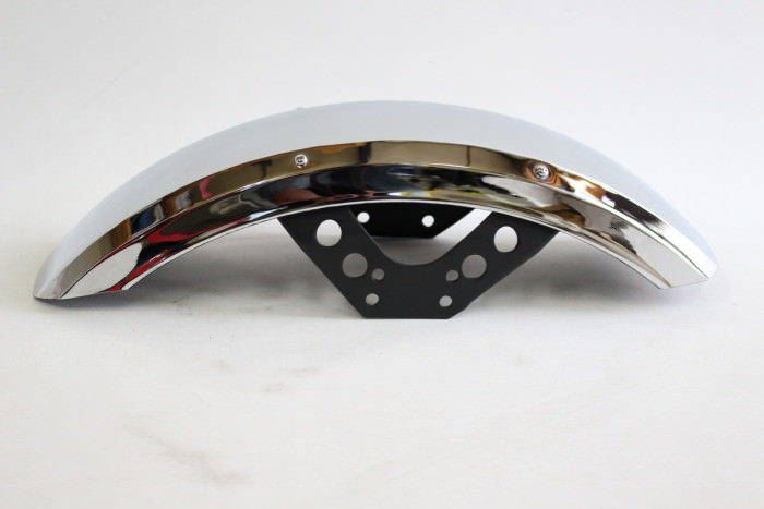 カワサキZメッキフェンダー塗装：パウダーコート