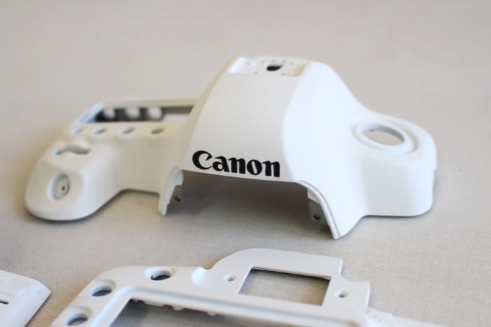 Canon EOSカメラ塗装：カスタムペイント