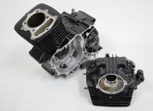 ホンダFTR223エンジン塗装：エンジン専用耐熱塗装ST9000