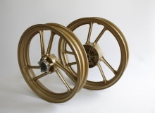 純正ホイール塗装：パウダーコート