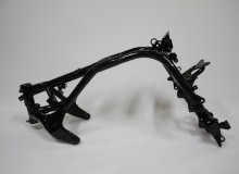 カワサキGPZ900Rフレーム塗装：パウダーコート