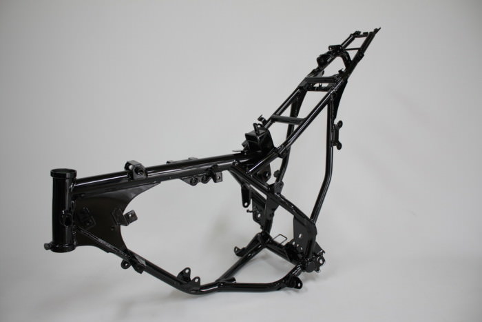 バイクフレーム塗装：ダイヤモンドコーティング