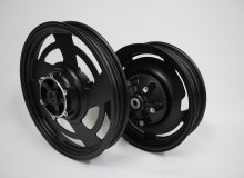 ヤマハV-MAX純正ホイール塗装：パウダーコート