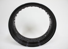 ヤマハTW200ホイール塗装：パウダーコート