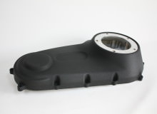 ハーレーダビッドソンプライマリーカバー塗装：パウダーコート（ちぢみ塗装）