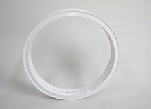 スポークホイールリム塗装：パウダーコート