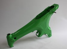 ホンダDAXフレーム塗装：パウダーコート