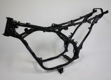 ヤマハRZ250フレーム塗装：ダイヤモンドコーティング