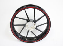 カワサキゼファー４００ゲイルスピードホイール塗装：ダイヤモンドコーティング