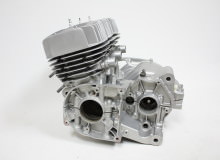 カワサキKH400エンジンガラスビーズ光沢処理