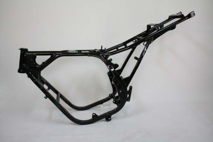 スズキ3型刀フレーム塗装：パウダーコート