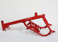 ホンダモンキーフレーム塗装：パウダーコート