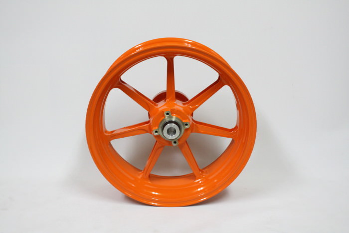 ゲイルスピードホイール塗装：パウダーコート