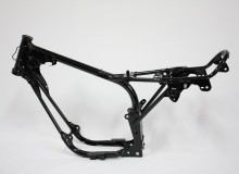 ヤマハGR80フレーム塗装：パウダーコート