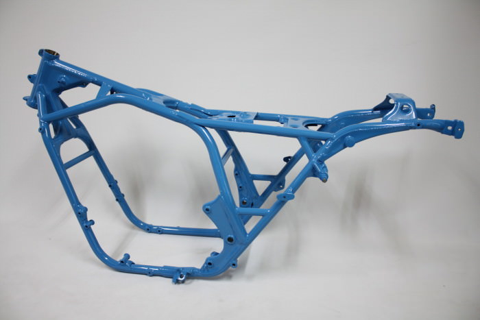 ホンダCB1100Rフレーム塗装：ダイヤモンドコーティング