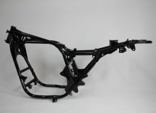 カワサキZフレーム塗装：パウダーコート