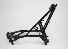 ヤマハFZ750フレーム塗装：ダイヤモンドコーティング