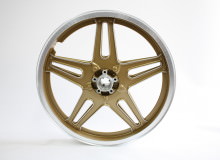 ホンダCBホイール塗装：パウダーコート