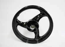 バイク純正ホイール塗装：ダイヤモンドコーティング