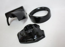 ハーレーダビッドソンエンジンカバー等塗装：ダイヤモンドコーティング