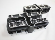 ホンダCBシリンダー、シリンダーヘッド塗装：エンジン専用耐熱塗装ST9000