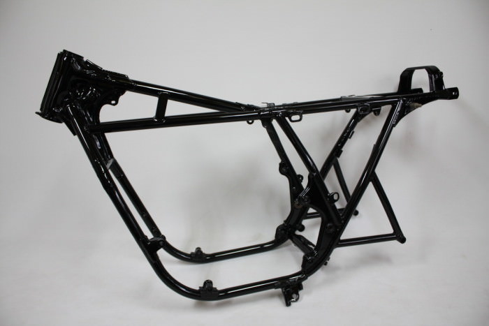 ホンダCB750Kフレーム塗装：ダイヤモンドコーティング