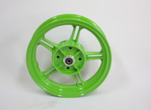 カワサキバイク純正ホイール塗装：パウダーコート