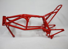 BUELLフレーム塗装：パウダーコート