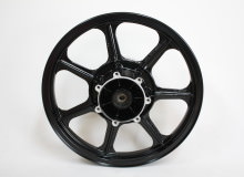 ヤマハXS650SPホイール塗装：パウダーコート