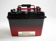 釣具タックルボックス塗装：カスタムペイント