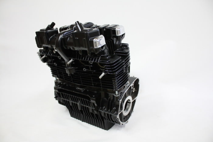 カワサキZ1000Rエンジン塗装：エンジン専用耐熱塗装ST9000