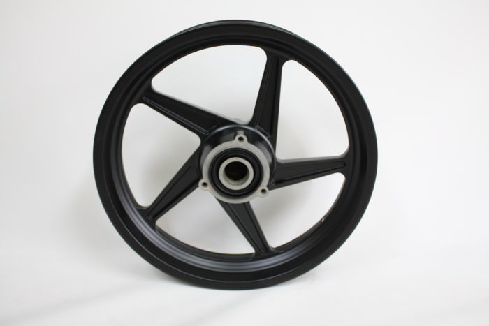 マグネシウムホイール塗装：ダイヤモンドコーティング