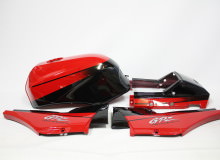 カワサキGPZ900R外装塗装：純正再現塗装