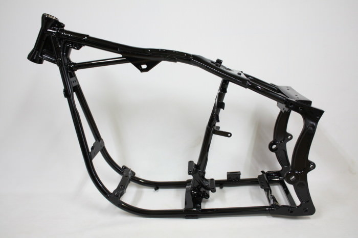 ハーレーダビッドソンフレーム塗装：パウダーコート