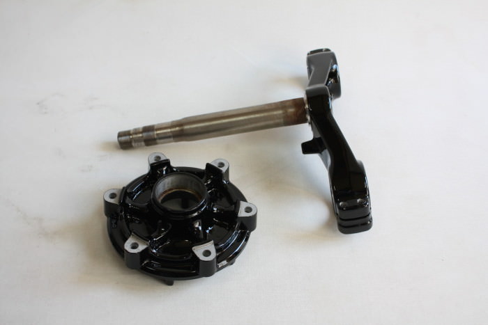 ステム、ハブ塗装：ダイヤモンドコーティング