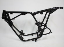 カワサキA1フレーム塗装：パウダーコート