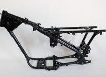 ホンダATC125バギーフレーム塗装：パウダーコート